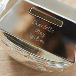 Personalised Bambino Noah's Ark Silver Money Box