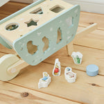 Personalised Peter Rabbit Wheelbarrow Shape Sorter FSC®