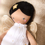 Personalised Angel Doll, Dark Hair