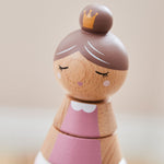 Personalised Wooden Fairy Stacker Toy FSC®