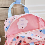 Personalised Natural History Museum™ Mini Beasts Grab Handle Backpack