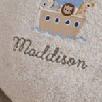Personalised Noah's Ark Borg Cushion