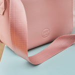 My Kids Personalised Pink Rainbow Handbag 