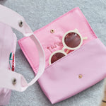 My Kids Personalised Cherries Medium Pink Backpack