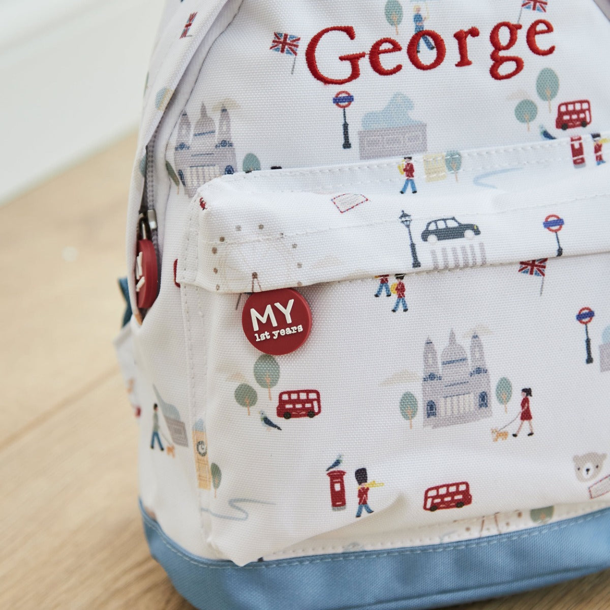 Personalised London Mini Backpack