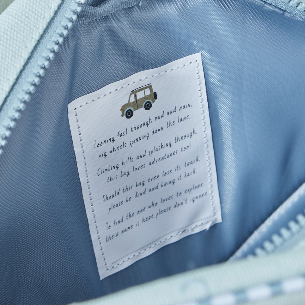Personalised Off Road Mini Backpack