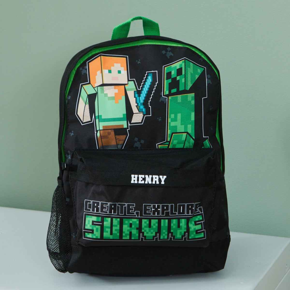 William Lamb Personalised Minecraft Roxy Backpack