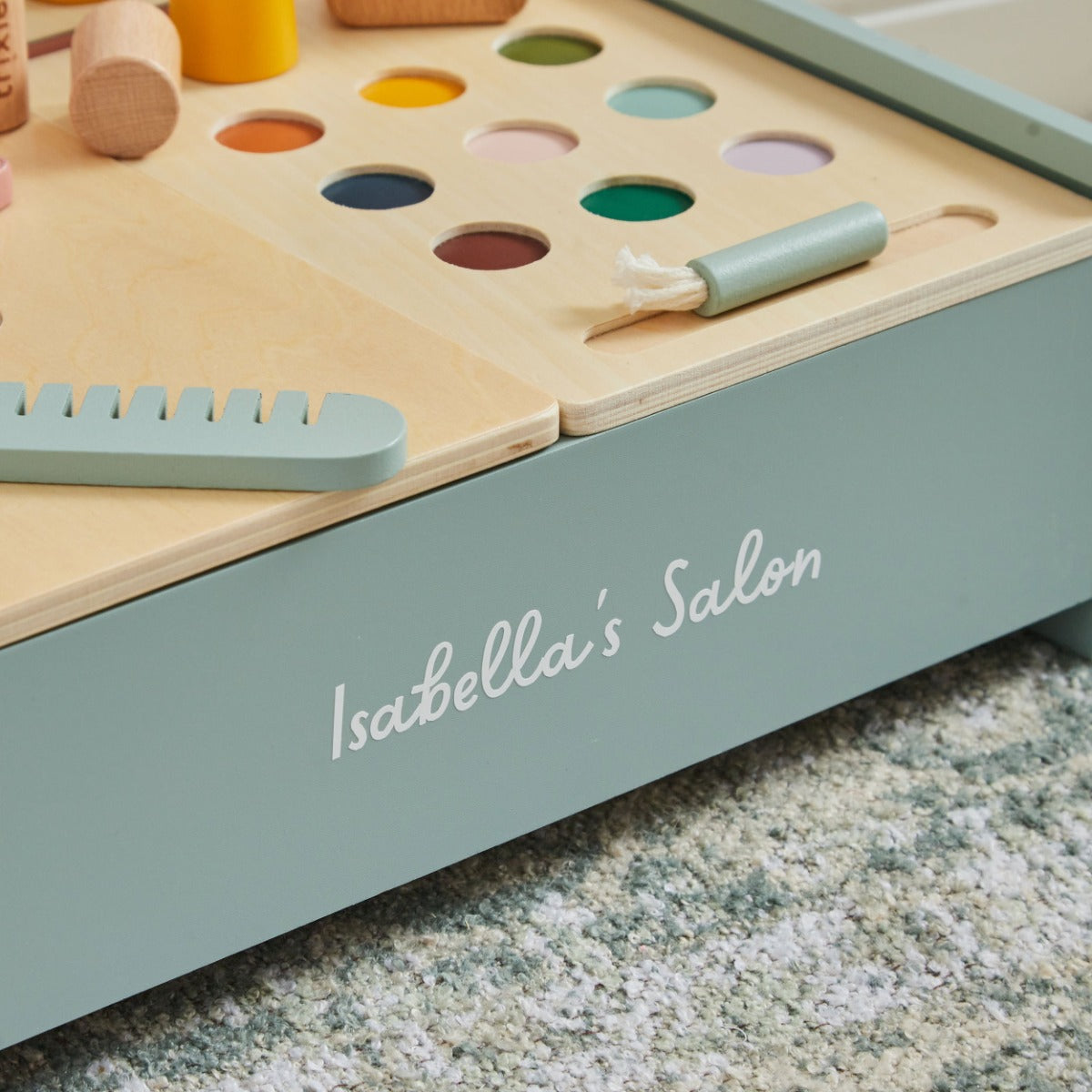 Personalised Trixie Cat Tabletop Vanity Mirror