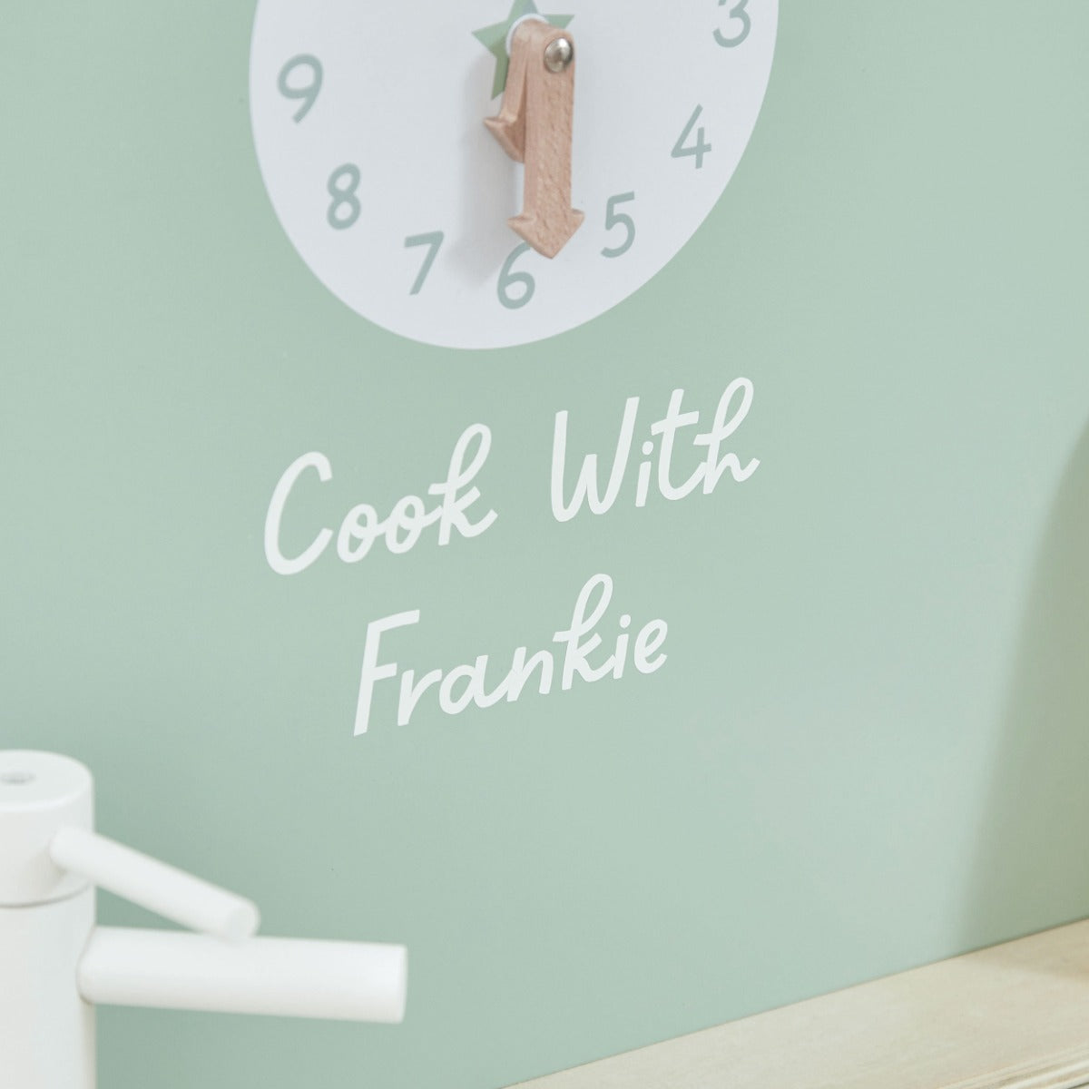Personalised Sage Wooden Kitchen & Washing Machine FSC®
