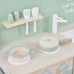 Personalised Sage Wooden Kitchen & Washing Machine FSC®