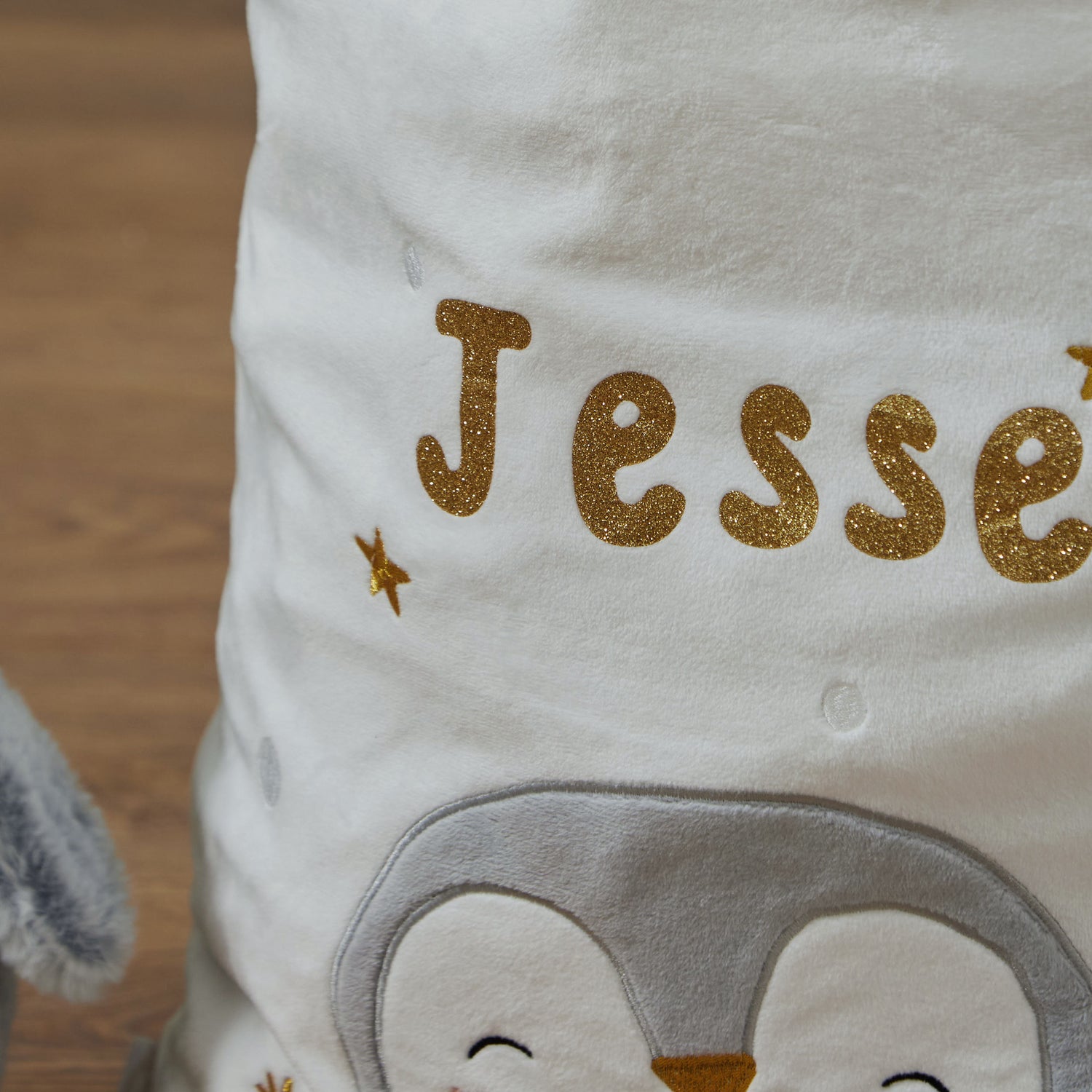 Personalised Pippin Penguin Gift Sack