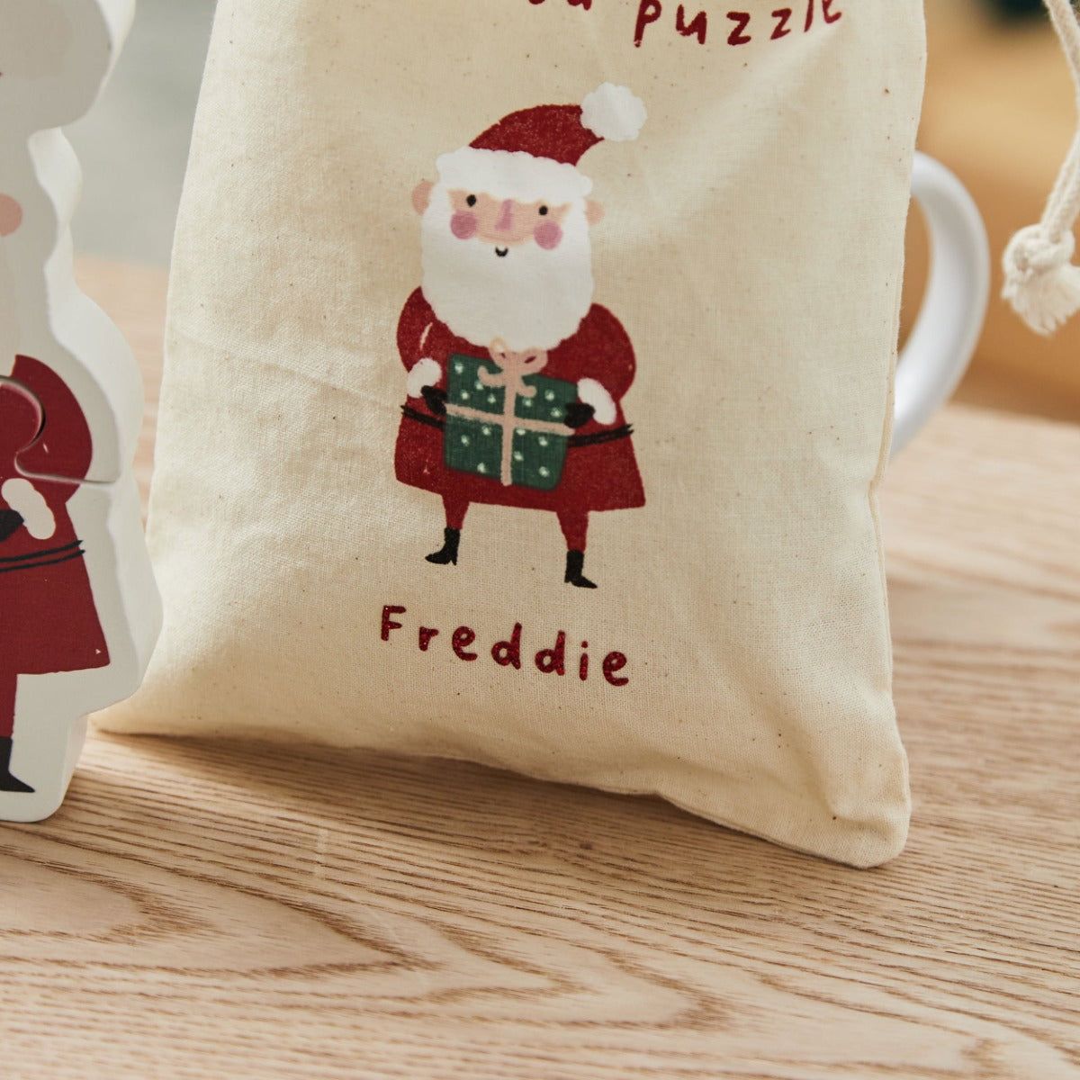 Personalised Wooden Santa Puzzle FSC®