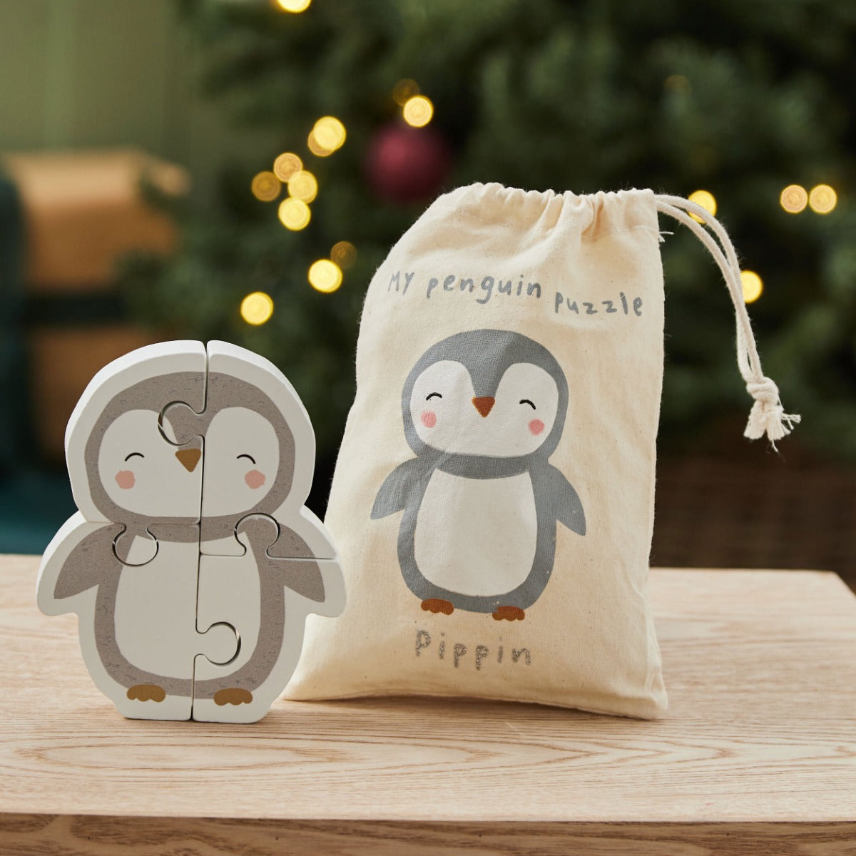 Personalised Pippin Penguin Puzzle FSC®