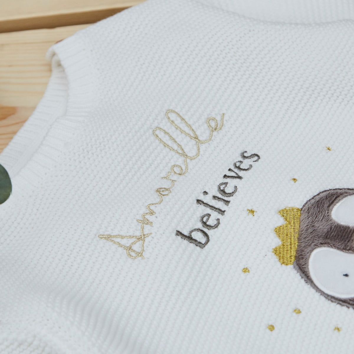 Personalised Penguin Christmas Jumper