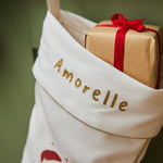 Personalised Biscuit Bear Christmas Stocking