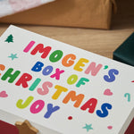 Personalised Red Christmas Eve Box FSC®