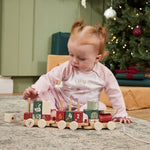 Personalised Wooden 12 Days of Christmas Pull Along Train FSC®