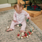 Personalised Wooden 12 Days of Christmas Pull Along Train FSC®