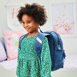 Personalised Bumblebee Medium Denim Backpack 
