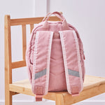 Personalised Frill Seekers Bow Pink Cord Mini Backpack 