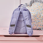 Personalised Blossom & Bloom Lilac Mini Cord Backpack 