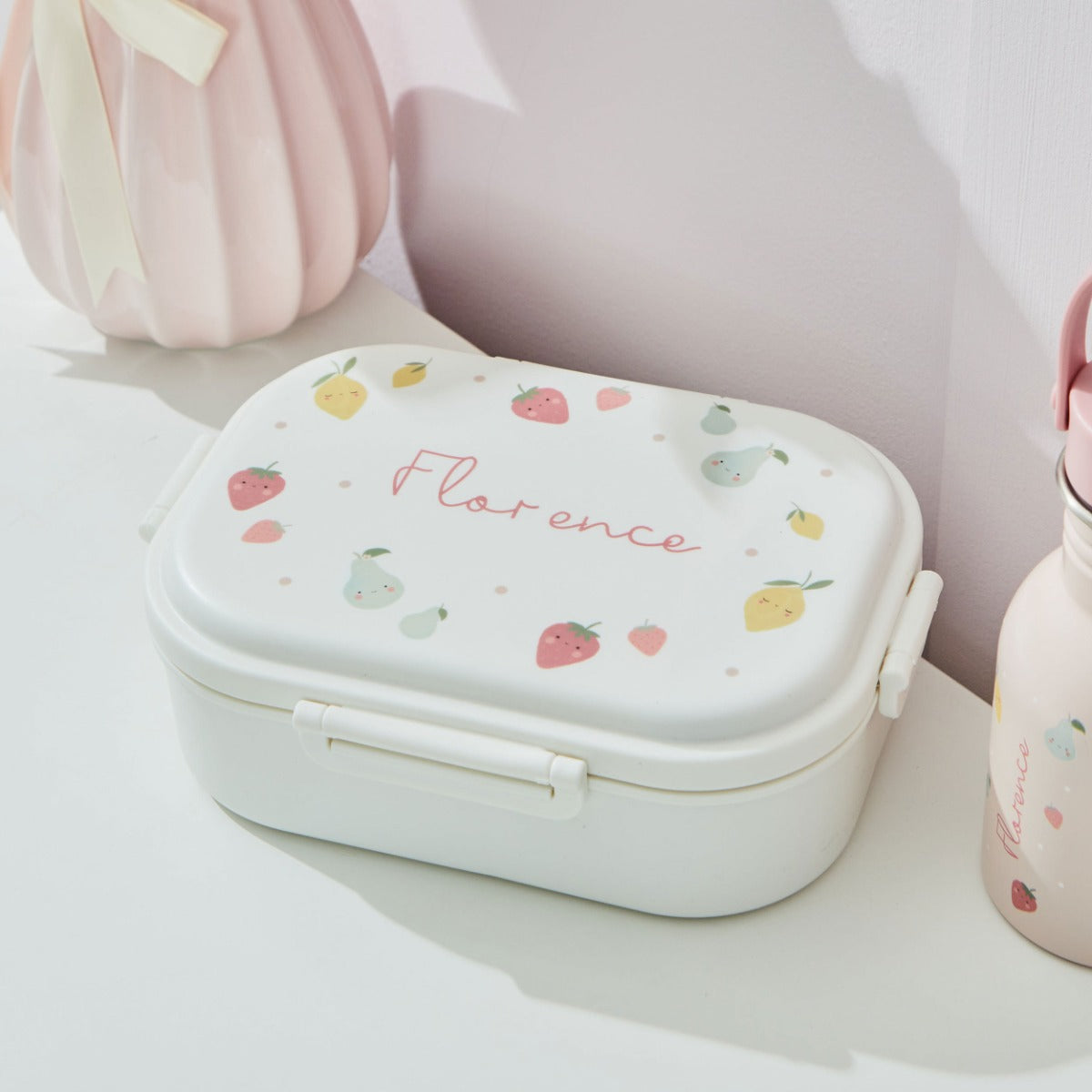 Personalised Bloom & Blossom Lunch Box 