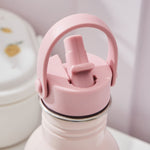 Personalised Bloom & Blossom Pink Water Bottle 