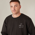 Personalised Black Mr Sweatshirt