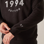 Personalised Men's Black Limited Edition Birth Year Sweatshirt