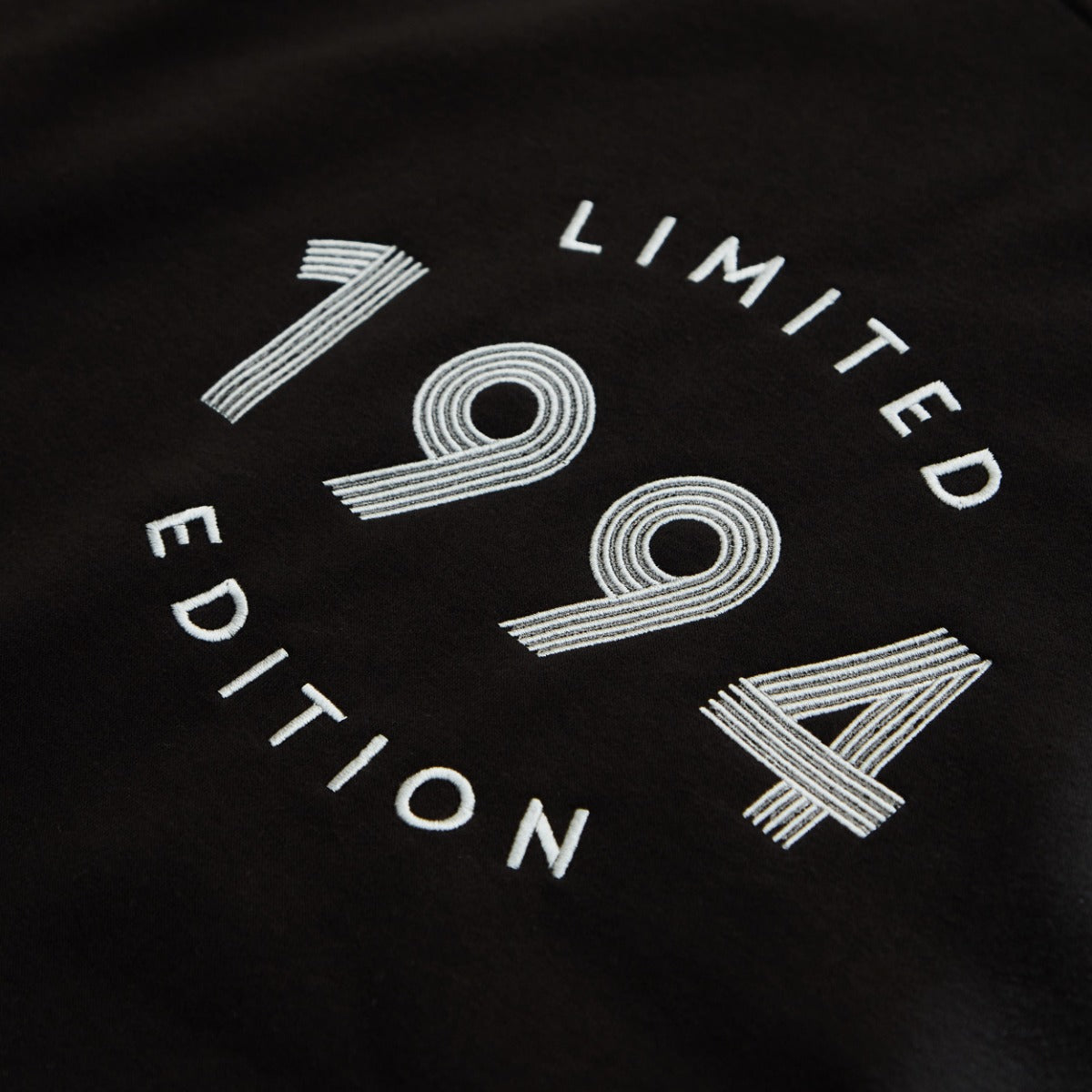 Personalised Men's Black Limited Edition Birth Year Sweatshirt