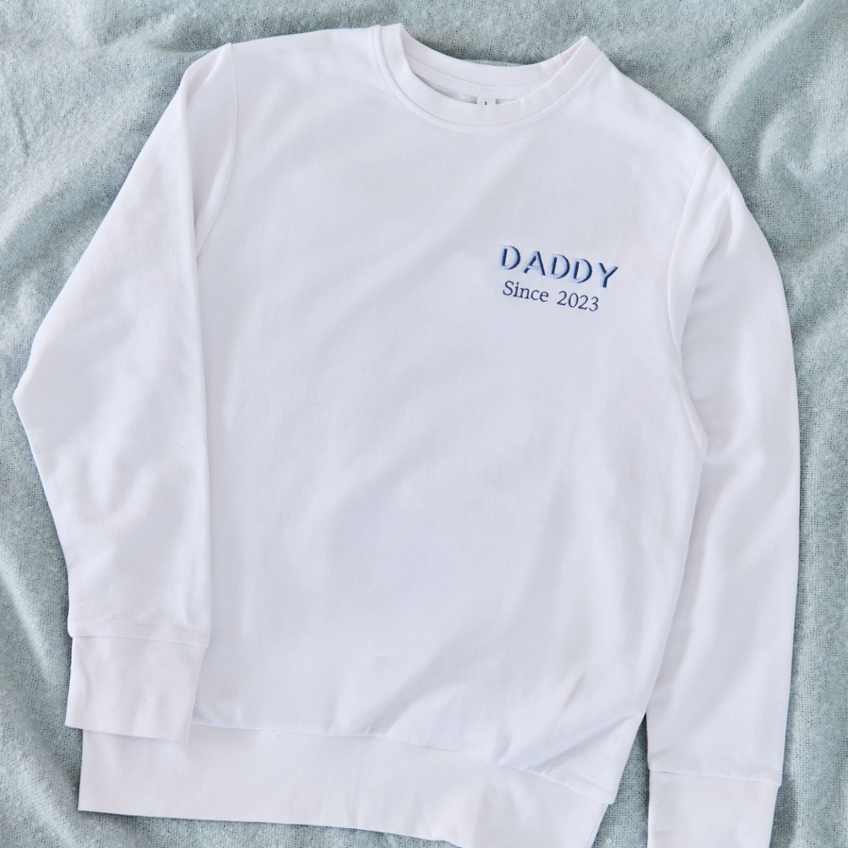 Personalised Ecru Father's Day Daddy Sweatshirt