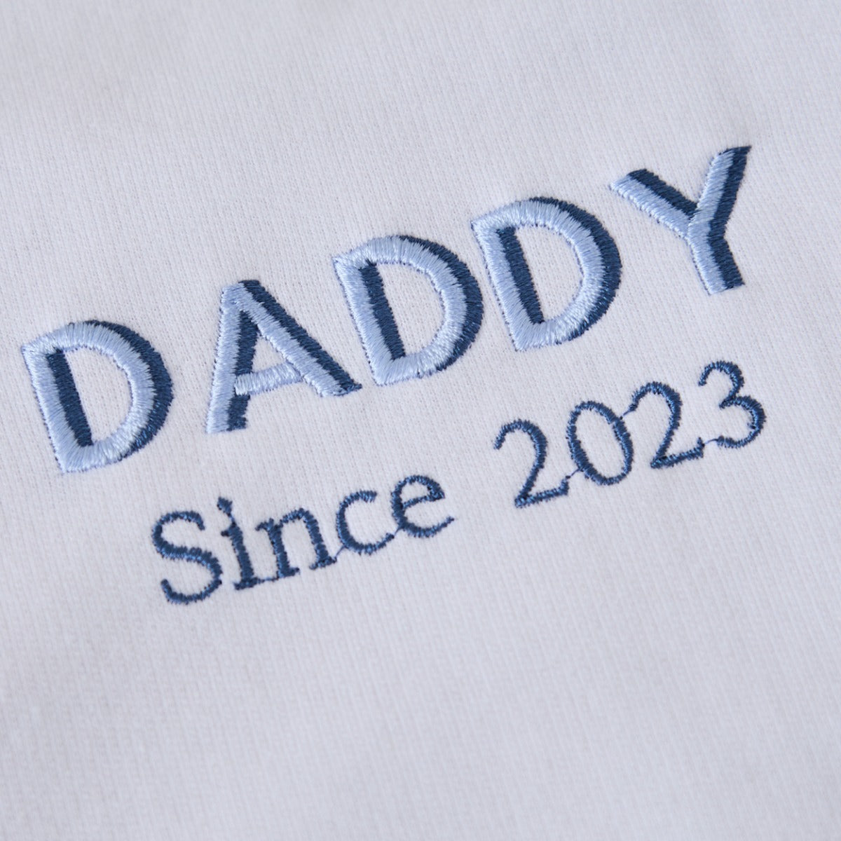 Personalised Ecru Father's Day Daddy Sweatshirt