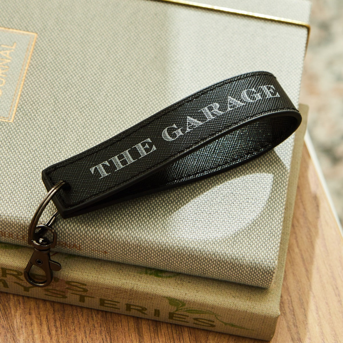 Personalised Bold Monogrammed Keyring
