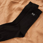 Personalised Monogrammed Black Socks