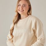 Personalised Cream Wifey Sweatshirt