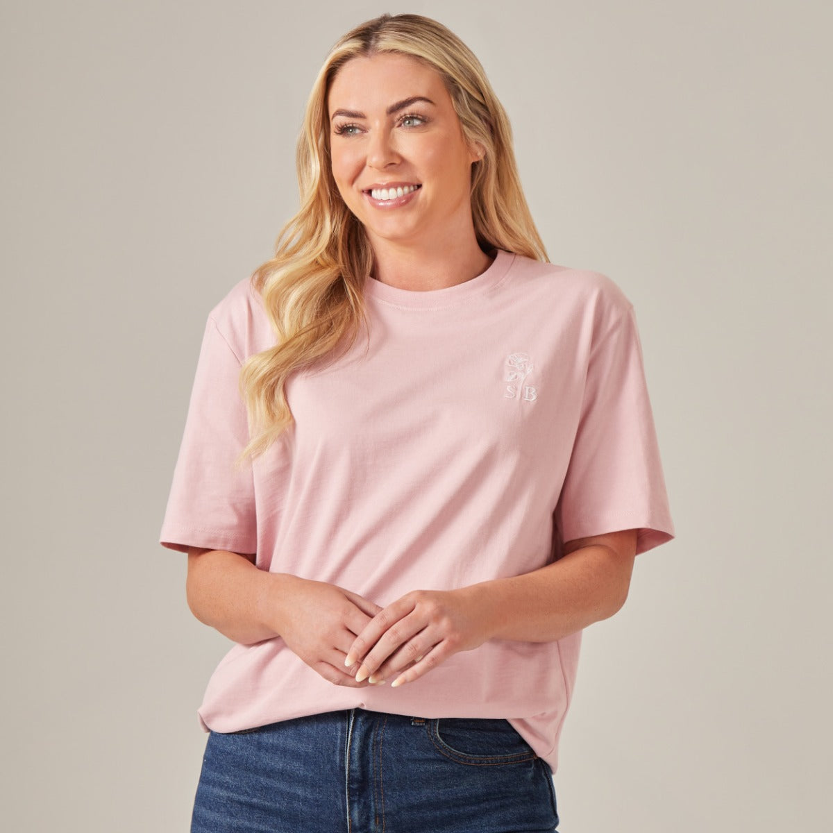 Birth Flower T-Shirt Pink_March