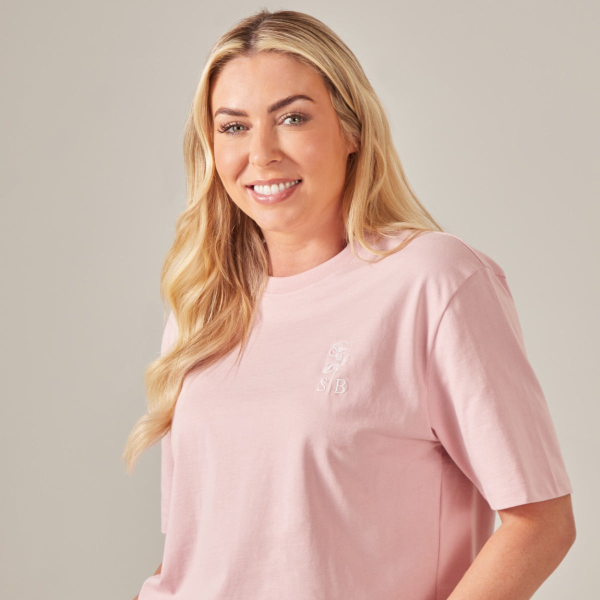 Birth Flower T-Shirt Pink_October