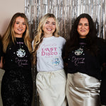 Personalised Last Disco White Bride T-Shirt