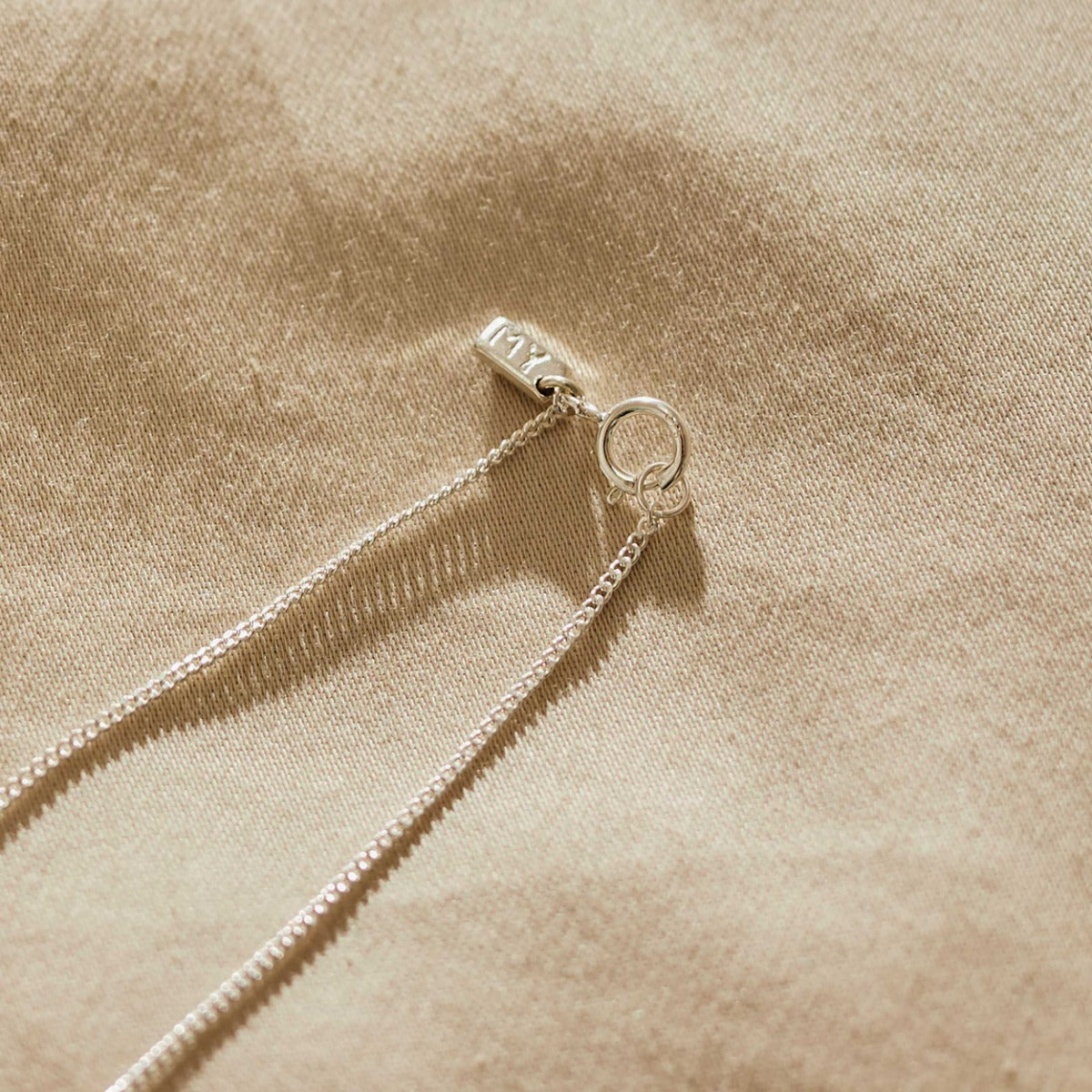Personalised Birth Flower Sterling Silver Disc Necklace