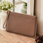 Personalised Taupe Everyday Pouch