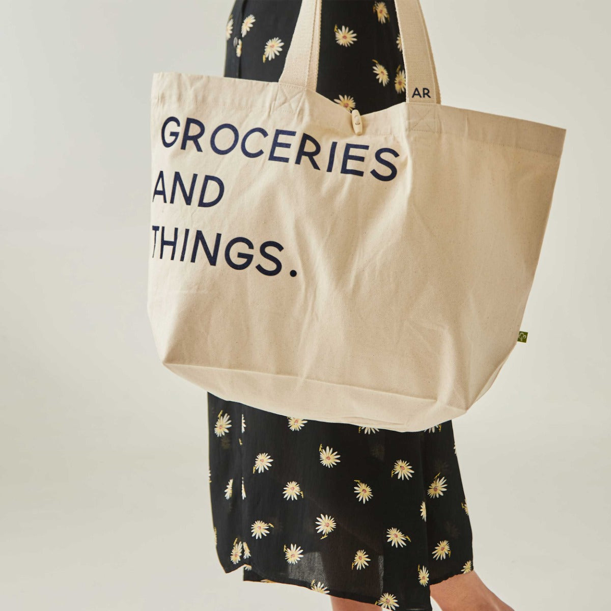 Personalised Groceries Canvas Bag