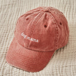 Personalised Rust Vintage Font Baseball Cap 