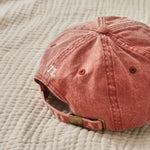 Personalised Rust Vintage Font Baseball Cap 