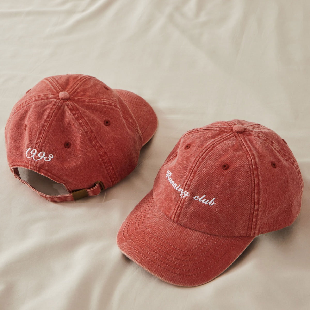 Personalised Rust Vintage Font Baseball Cap 