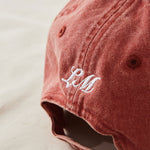 Personalised Rust Vintage Font Baseball Cap 