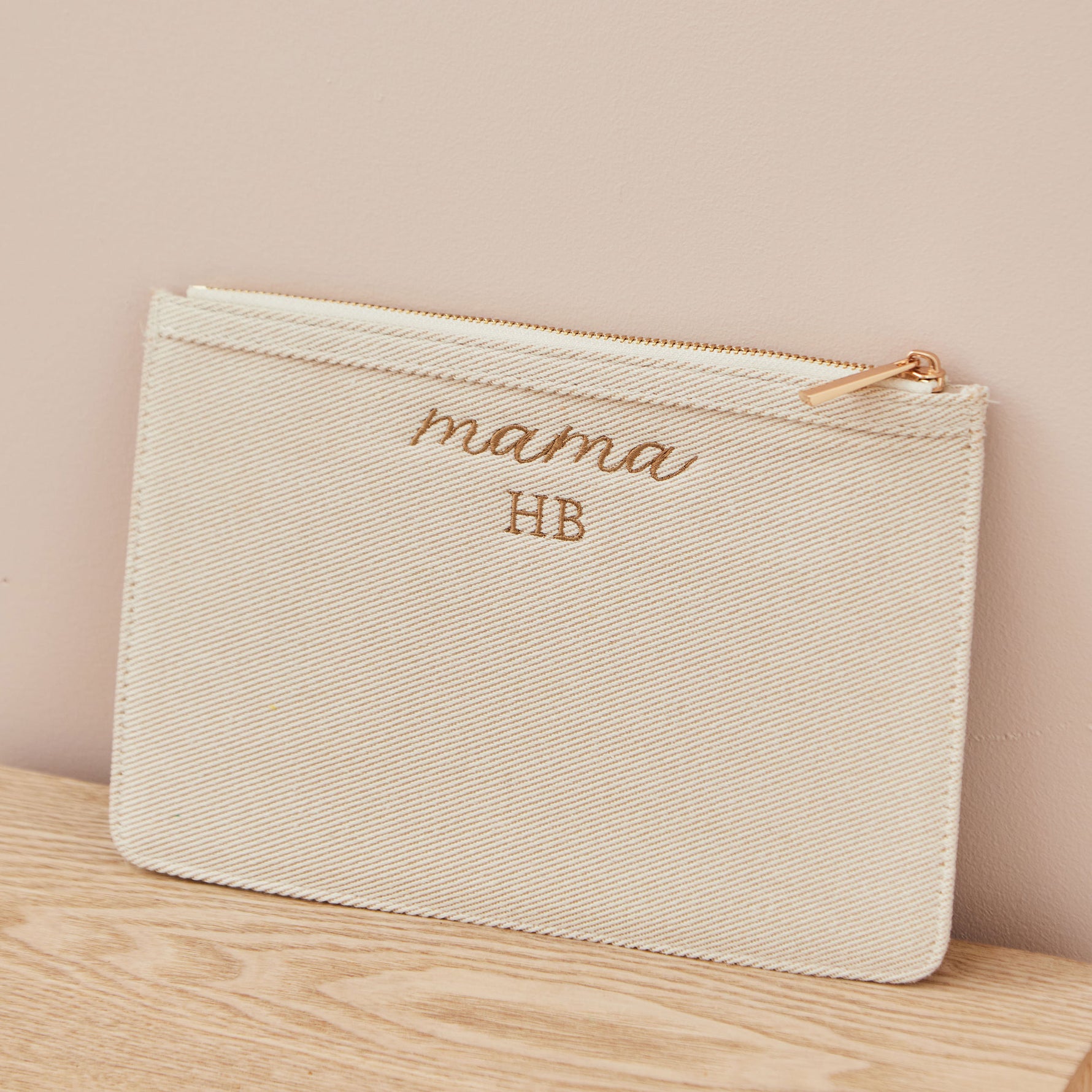 Personalised Mama Canvas Pouch 