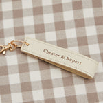 Personalised Mama Neutral Oyster Keyring