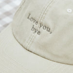 Personalised Adult Baseball Cap in Natural