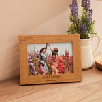 Personalised Besties Wooden Picture Frame