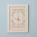 Personalised Zodiac Sign Framed Wall Print 